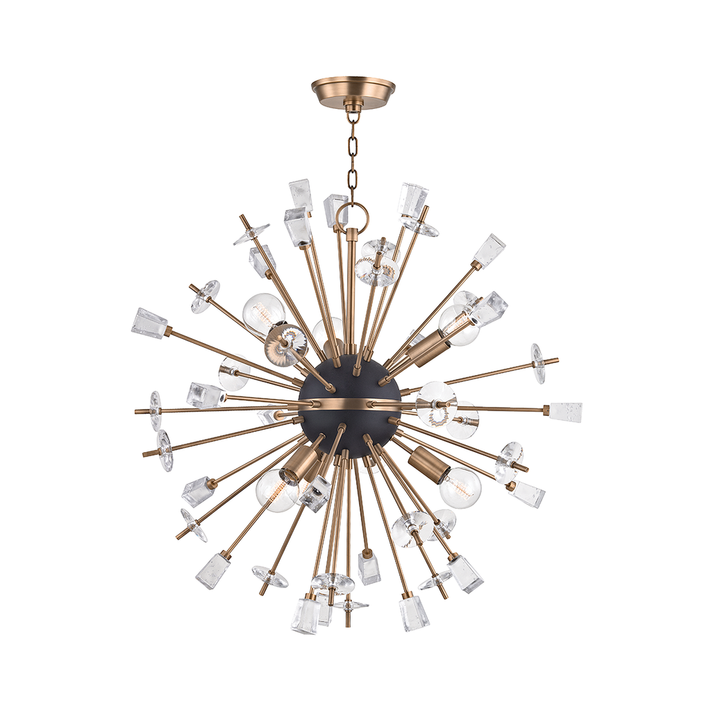 Liberty Chandelier | Hudson Valley Lighting - 5032-AGB