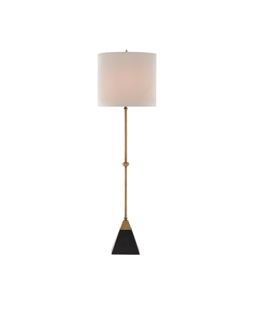 Currey & Co Recluse Brass Table Lamp | 6000-0078