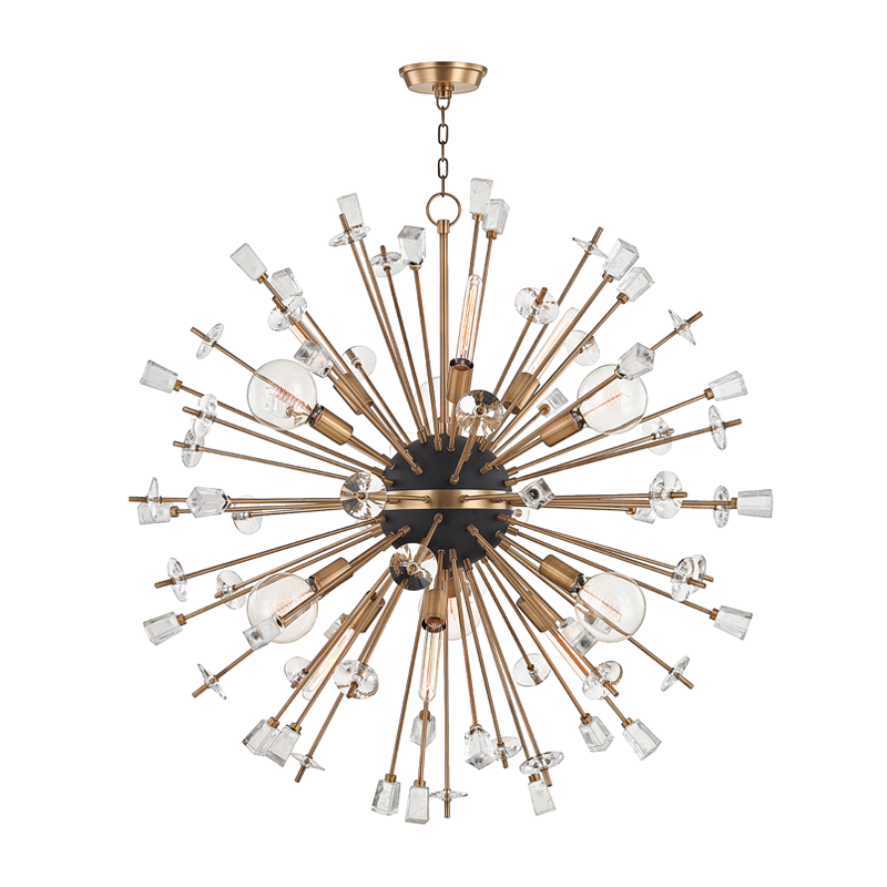 Liberty Chandelier | Hudson Valley Lighting - 5046-AGB