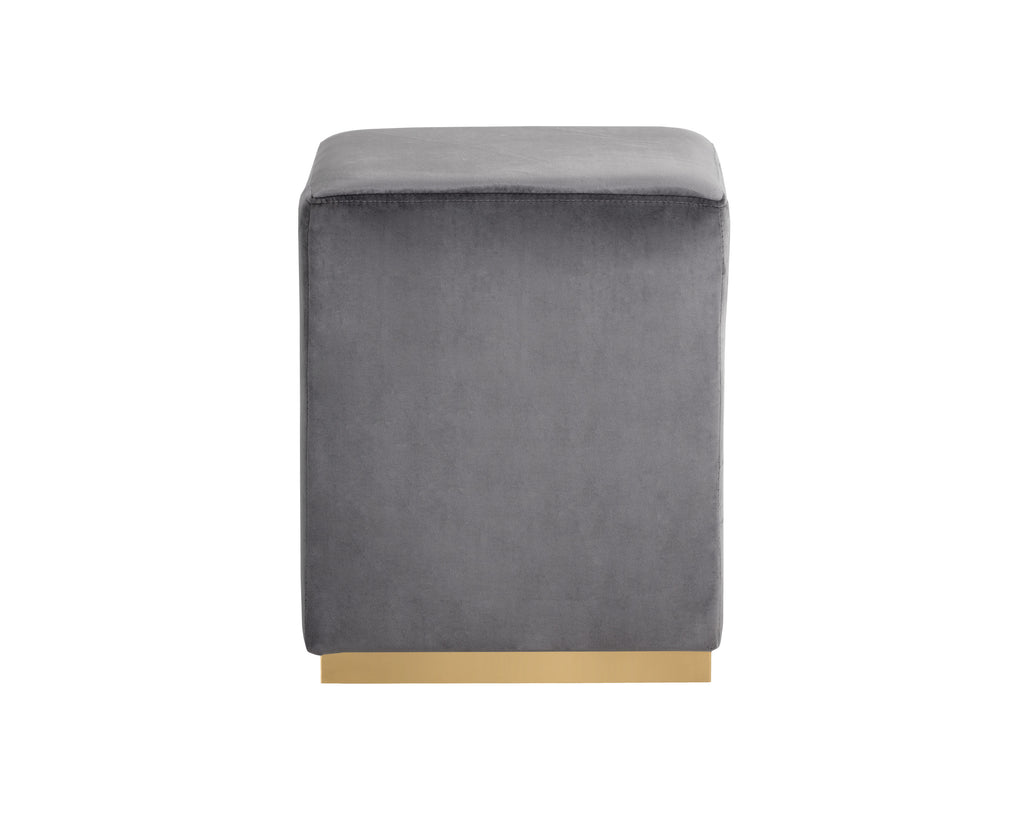 Cricket Ottoman - Grey | Sunpan Furniture - 103948