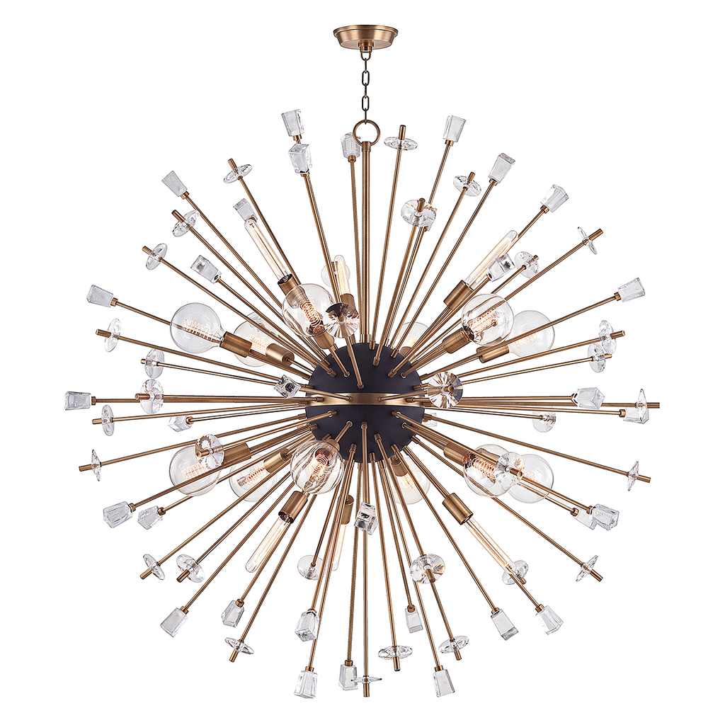 Liberty Chandelier | Hudson Valley Lighting - 5060-AGB