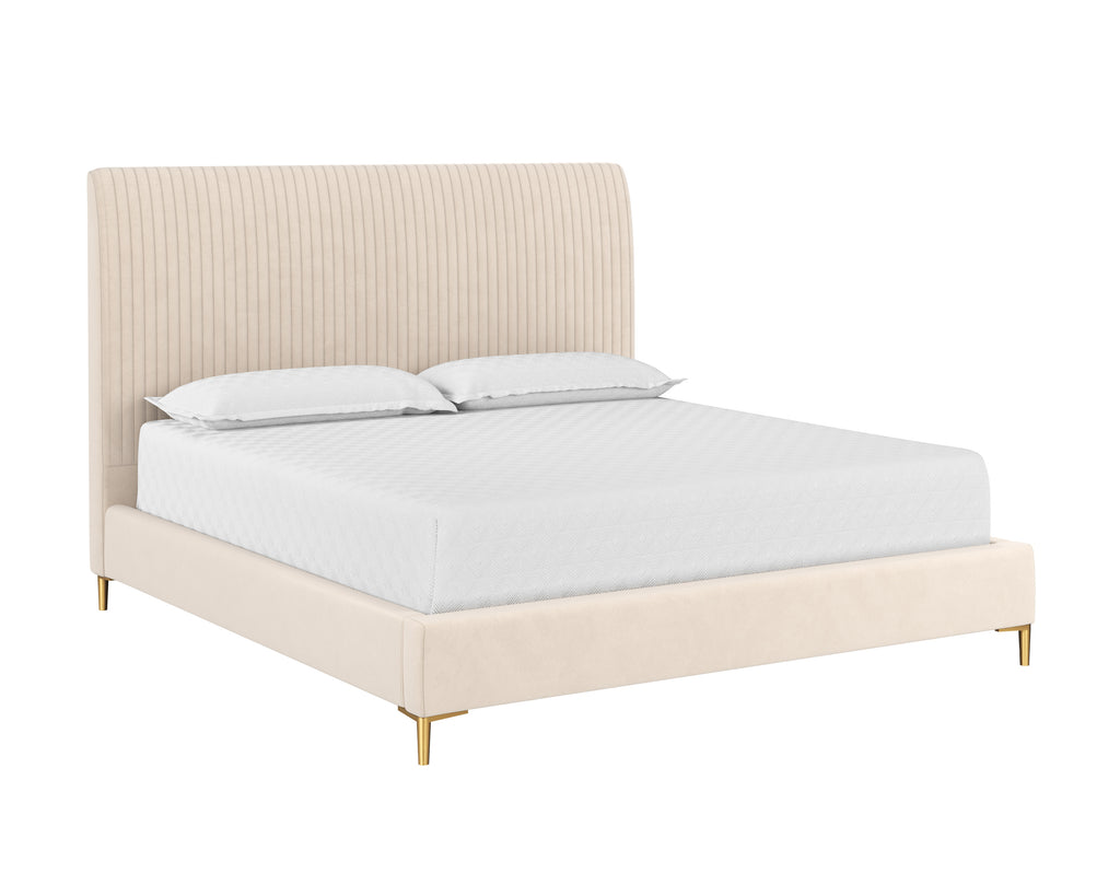 Harris Bed - King - Casablanca Cloud | Sunpan Furniture - 108441