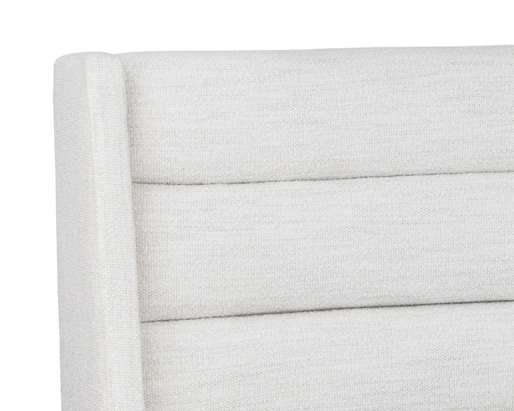 Emmit Bed - Queen - Merino Pearl | Sunpan Furniture - 110148