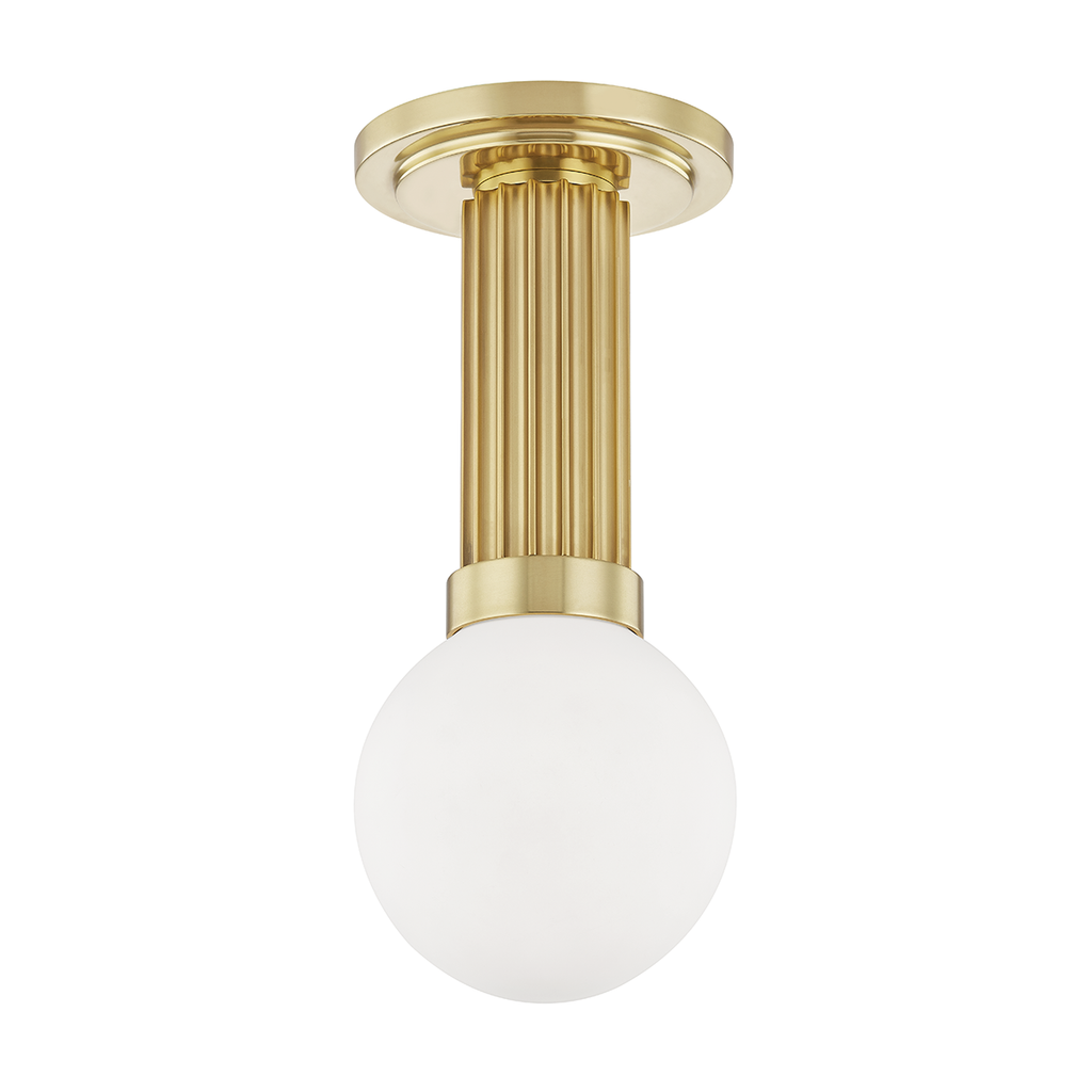 Reade Semi Flush | Hudson Valley Lighting - 5106-AGB