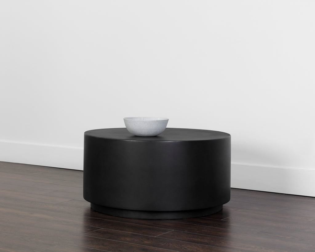 Rubin Coffee Table - Black | Sunpan Furniture - 108458