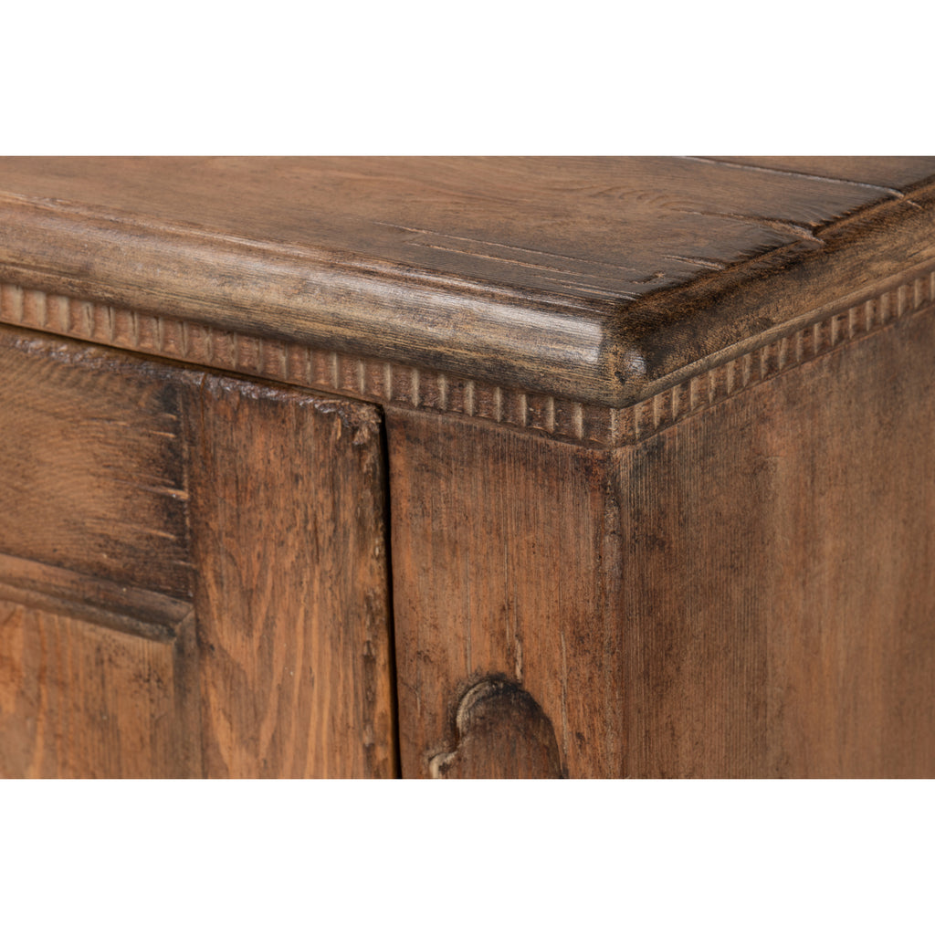 French Country Sideboard Old Pine Stain | Sarreid - 52756