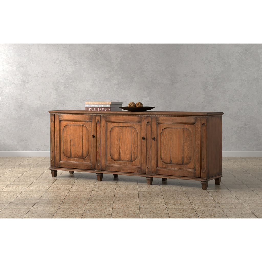 French Country Sideboard Old Pine Stain | Sarreid - 52756