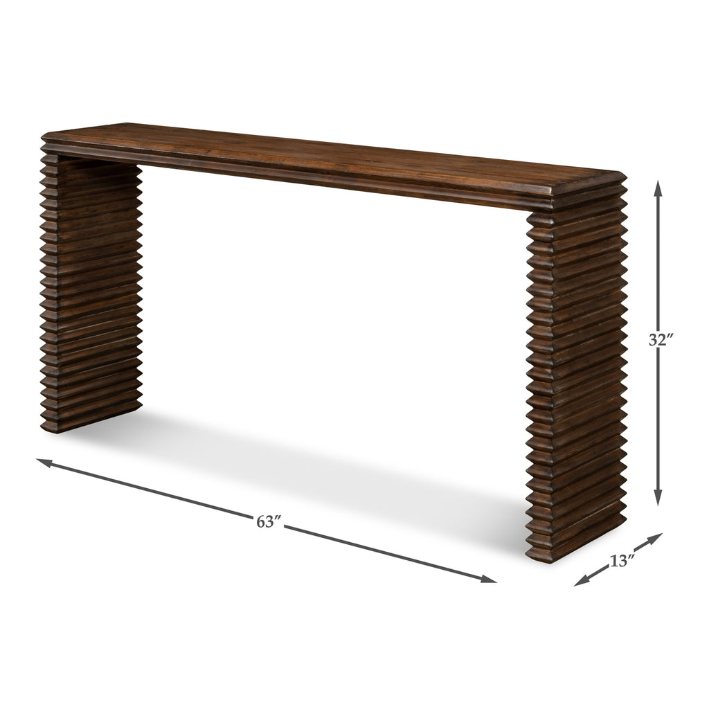 Stacked Console Table | Sarreid - 52765