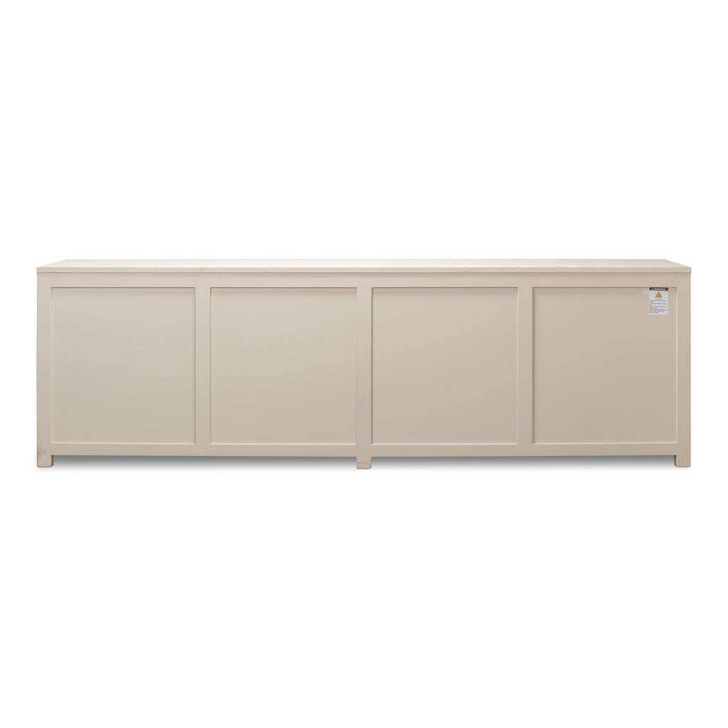 Eight Is Enough Sideboard Whitewash | Sarreid - 53045