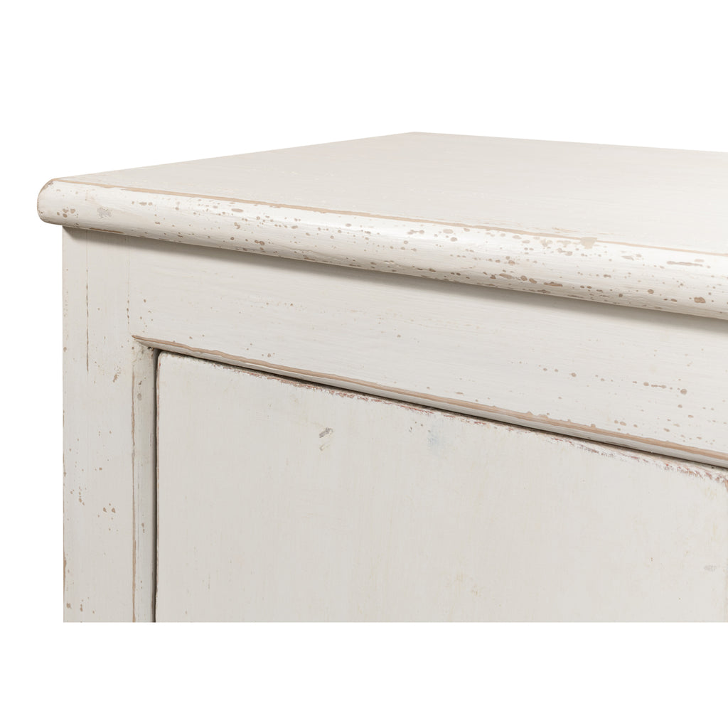 Eight Is Enough Sideboard Whitewash | Sarreid - 53045