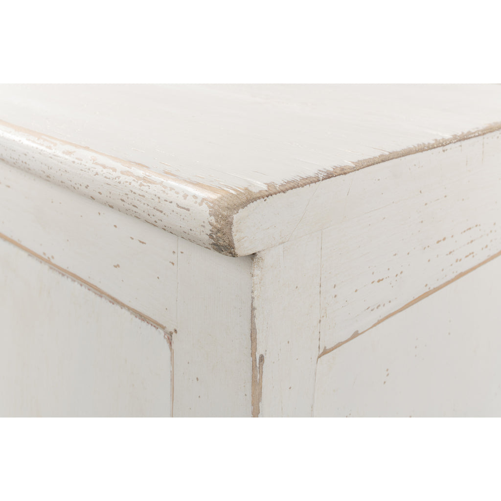 Eight Is Enough Sideboard Whitewash | Sarreid - 53045