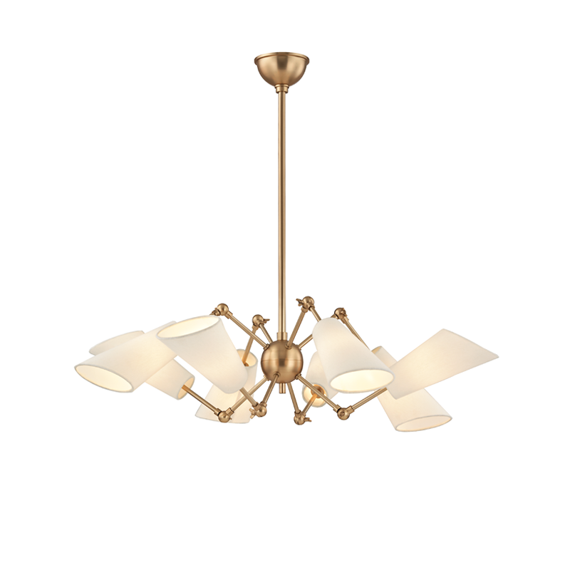 Buckingham Chandelier | Hudson Valley Lighting - 5308-AGB