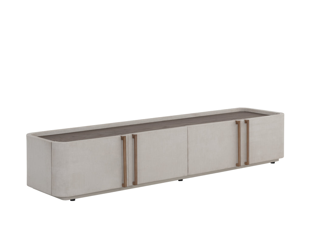 Jamille Media Console And Cabinet | Sunpan Furniture - 108895