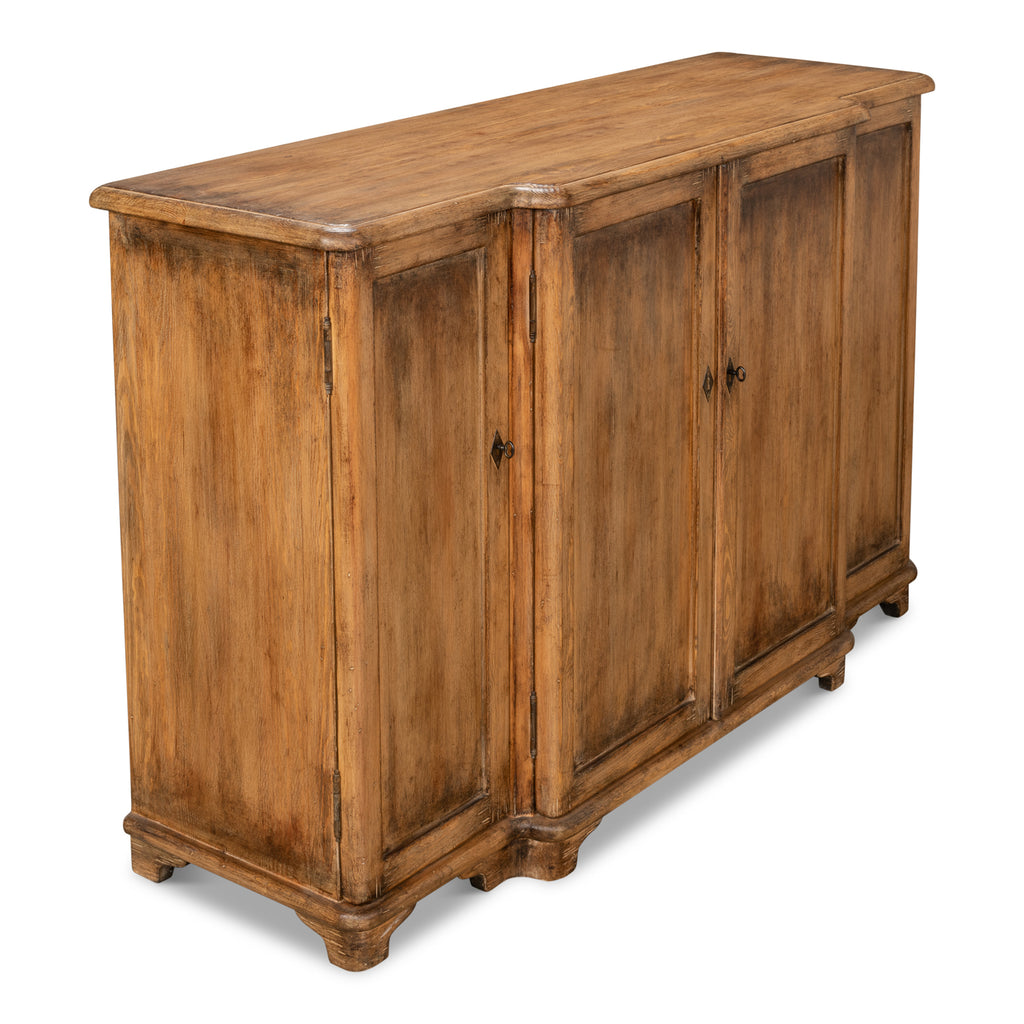 Entree' Sideboard Brown Finish | Sarreid - 53585-2