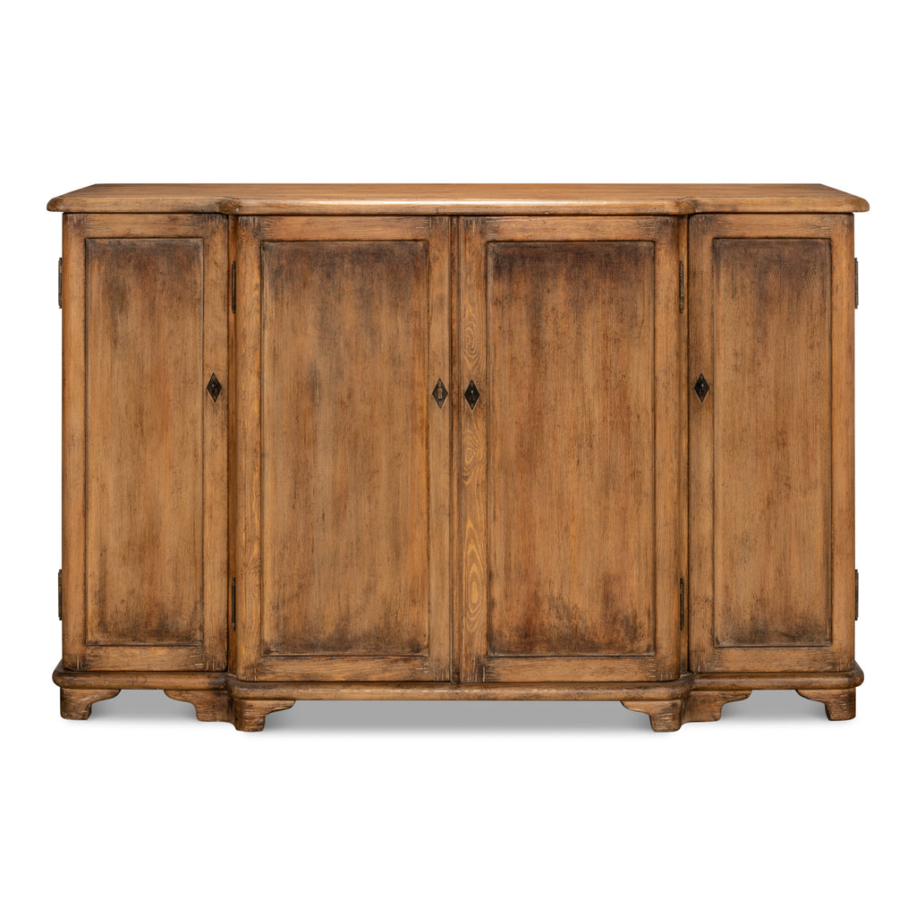 Entree' Sideboard Brown Finish | Sarreid - 53585-2