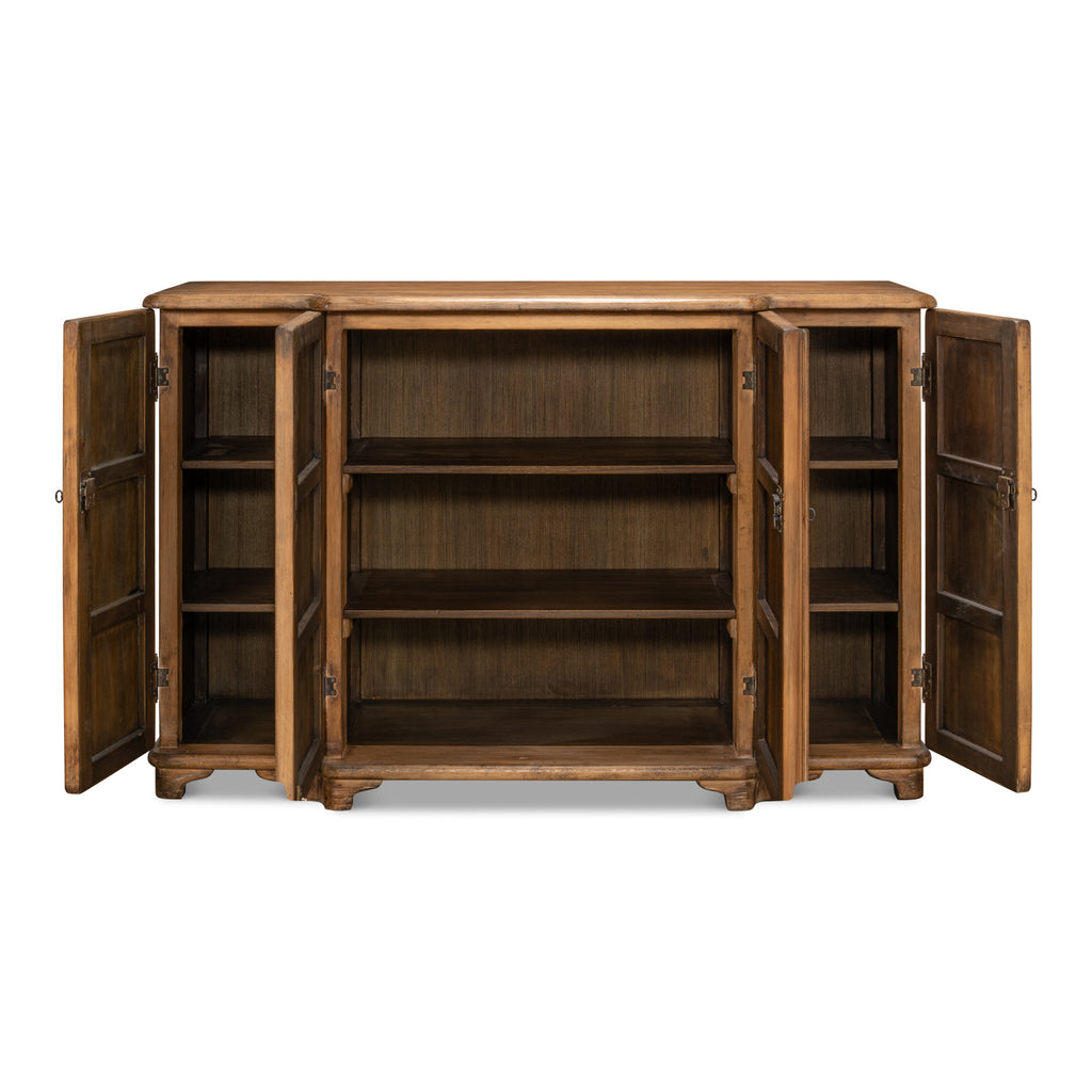 Entree' Sideboard Brown Finish | Sarreid - 53585-2