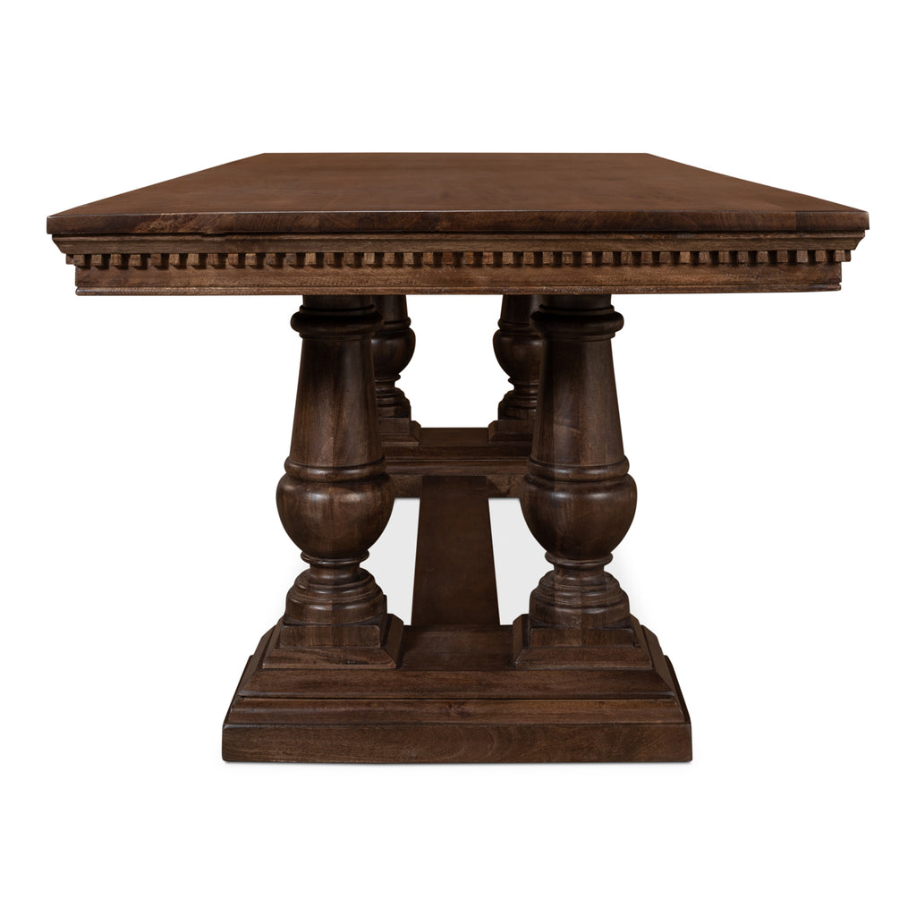 Joshua Pedestal Dining Table | Sarreid - 53641