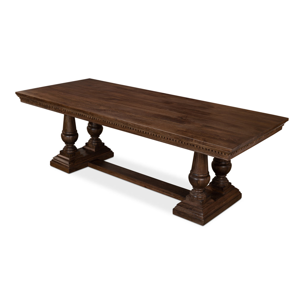 Joshua Pedestal Dining Table | Sarreid - 53641