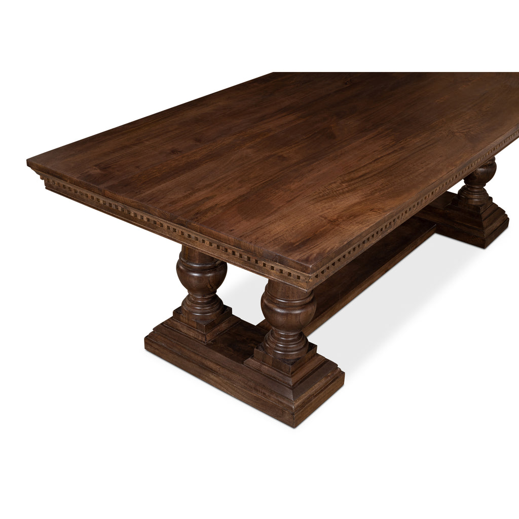 Joshua Pedestal Dining Table | Sarreid - 53641