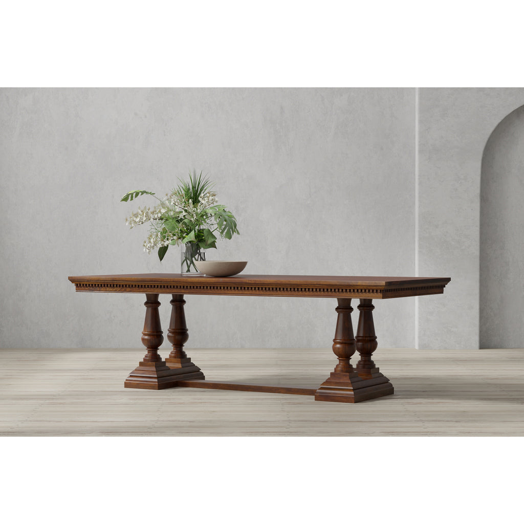 Joshua Pedestal Dining Table | Sarreid - 53641