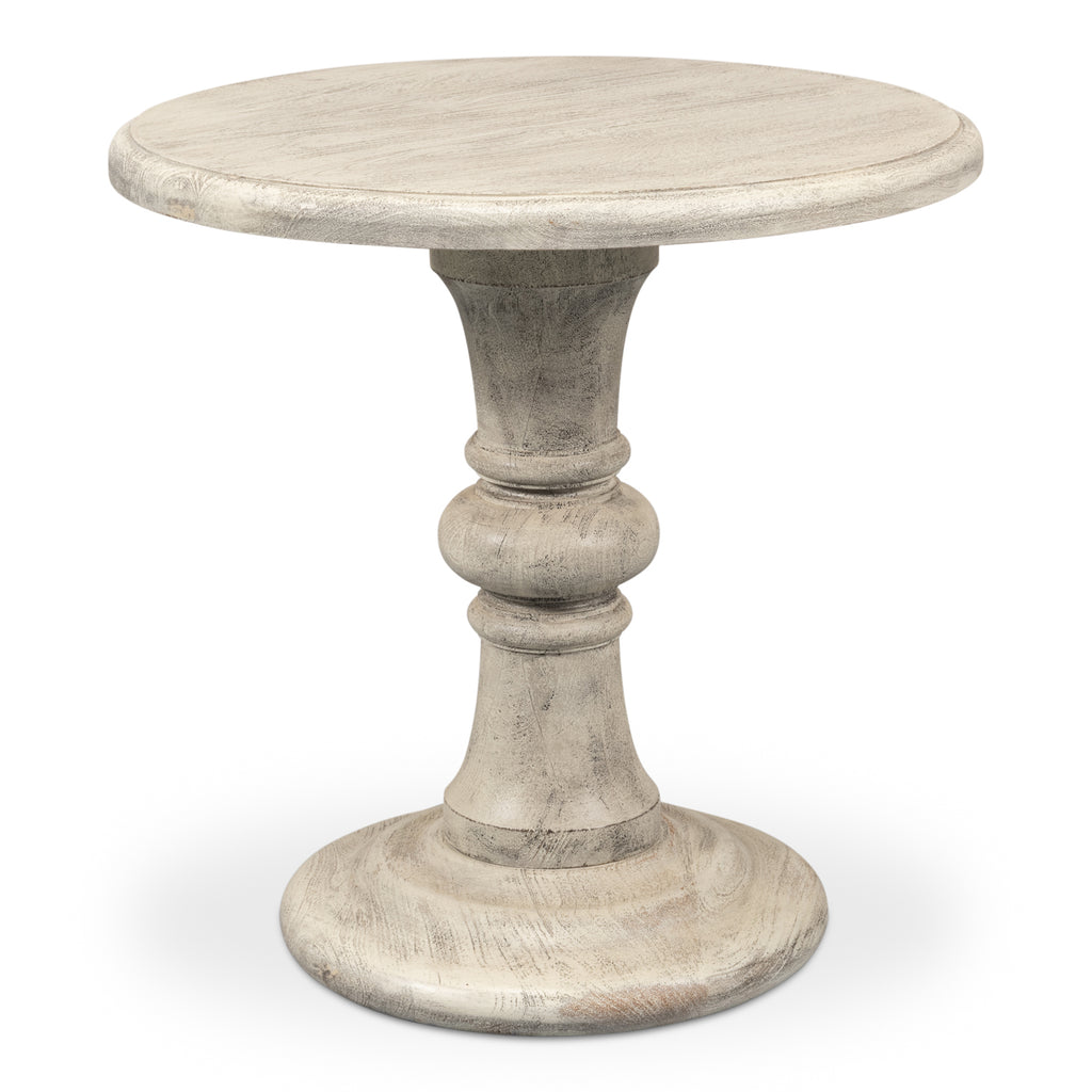 Cecelia Pedestal Table | Sarreid Ltd - 53653