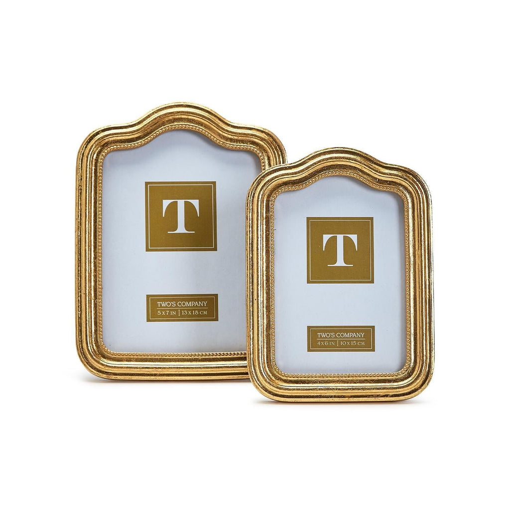 Arcade Gold S/2 Photo Frame