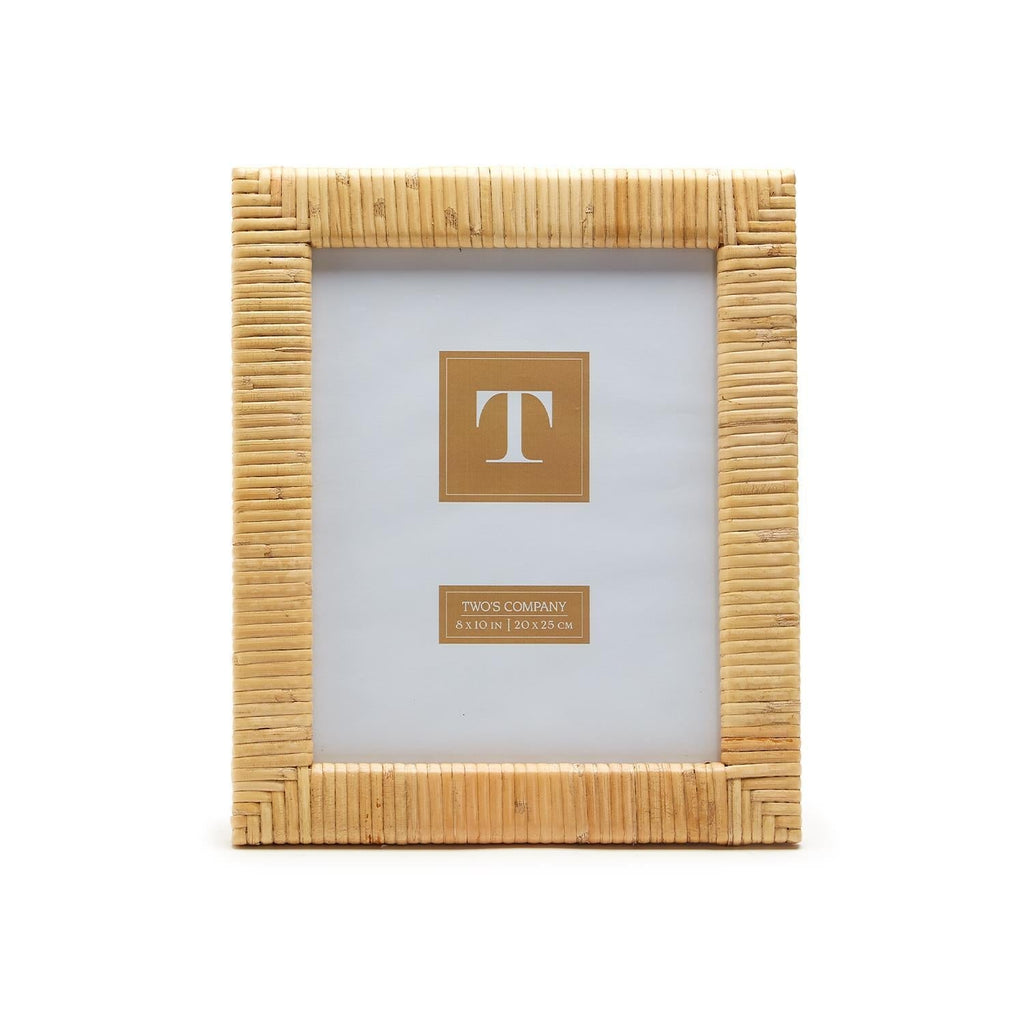 Rattan 8x10 Photo Frame