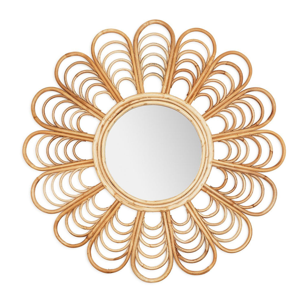 Flower Shaped Wall Mirror