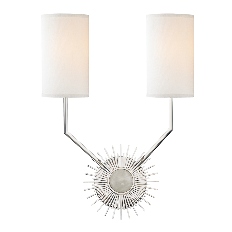 Borland Wall Sconce | Hudson Valley Lighting - 5512-PN