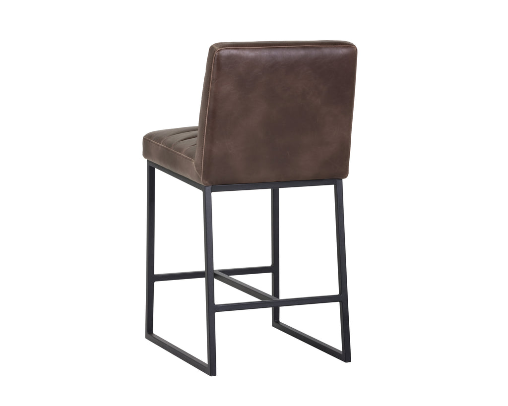 Spyros Counter Stool - Havana Dark Brown | Sunpan Furniture - 103898