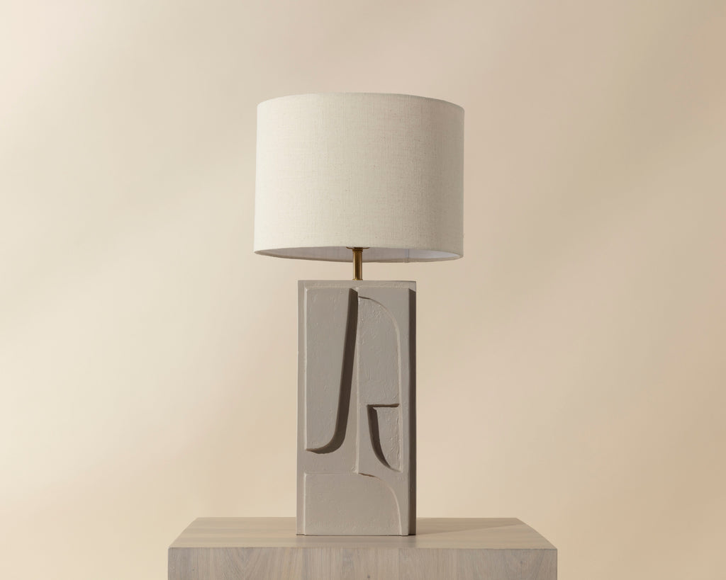 Dirsan Table Lamp - Taupe | Sunpan Furniture - 111718