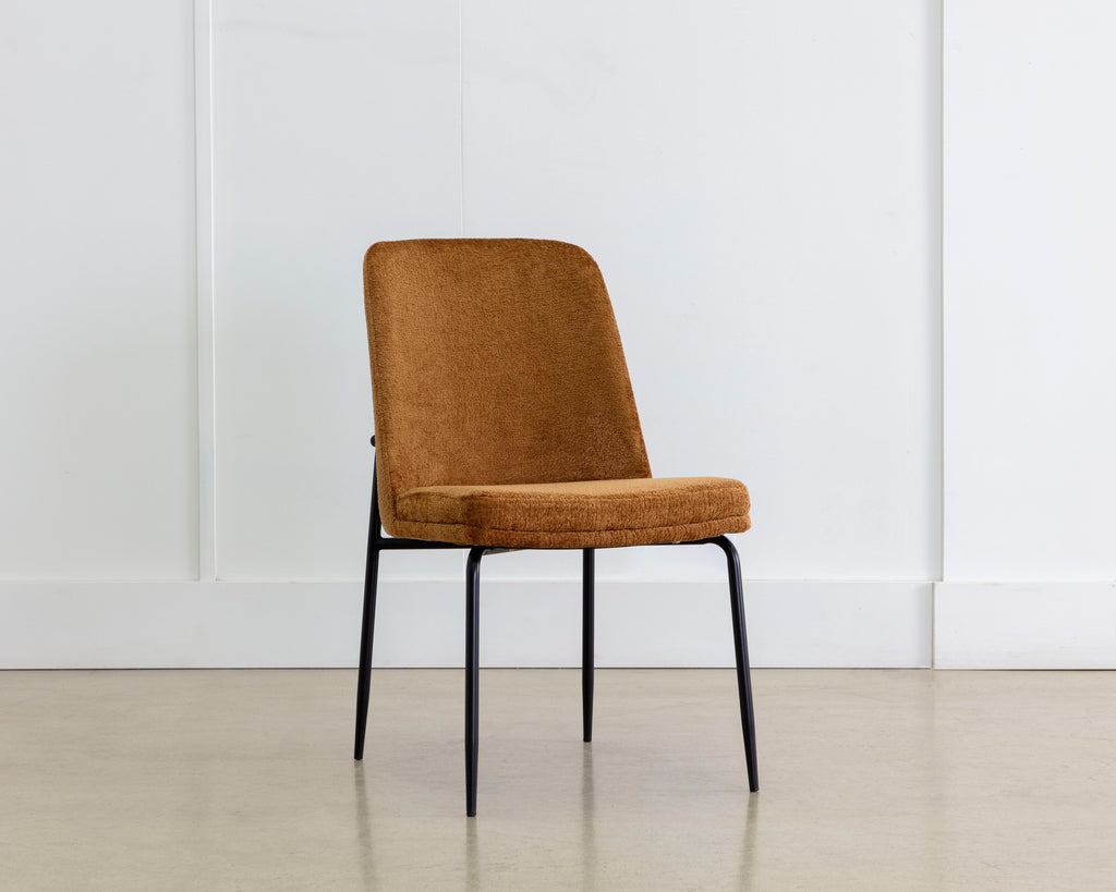 Zeke Dining Chair - Black - Bergen Marmalade | Sunpan Furniture - 108516