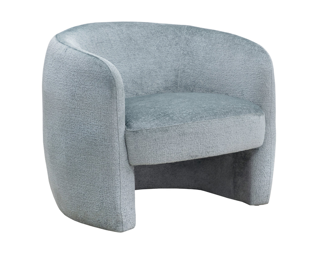 Mircea Lounge Chair - Bergen French Blue | Sunpan Furniture - 109724