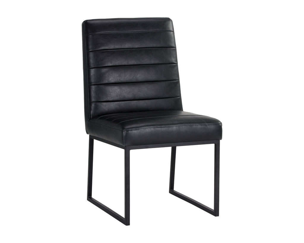 Spyros Dining Chair - Coal Black | Sunpan Furniture - 105157