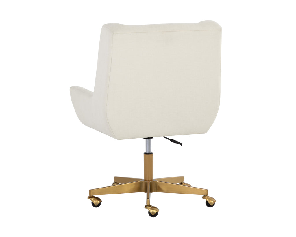 Mirian Office Chair - Zenith Alabaster | Sunpan Furniture - 107855