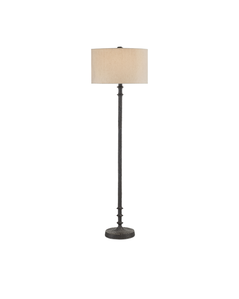 Currey & Co Gallo Bronze Floor Lamp | 8000-0132