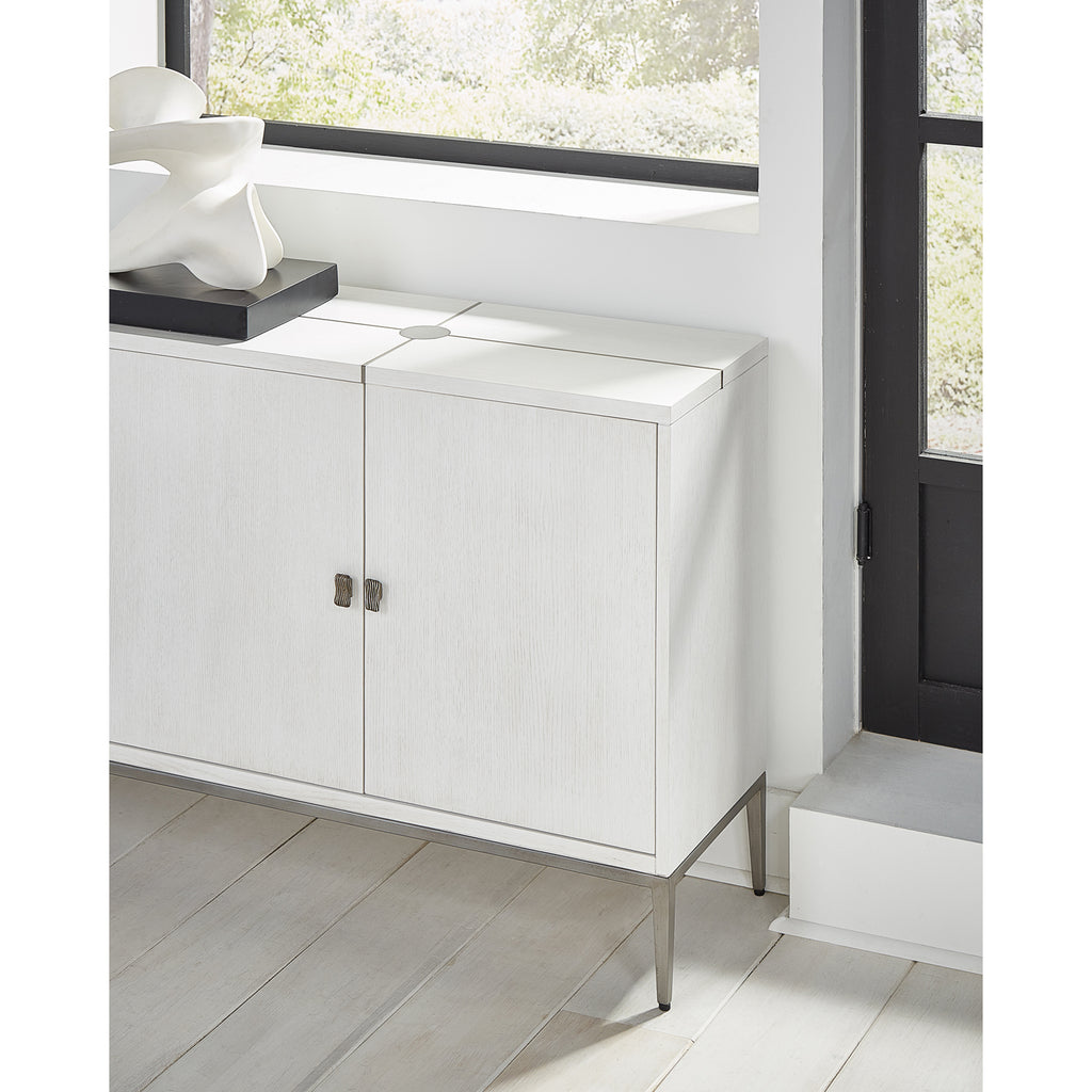 Barton Cabinet Working White | Sarreid - 58-34-5