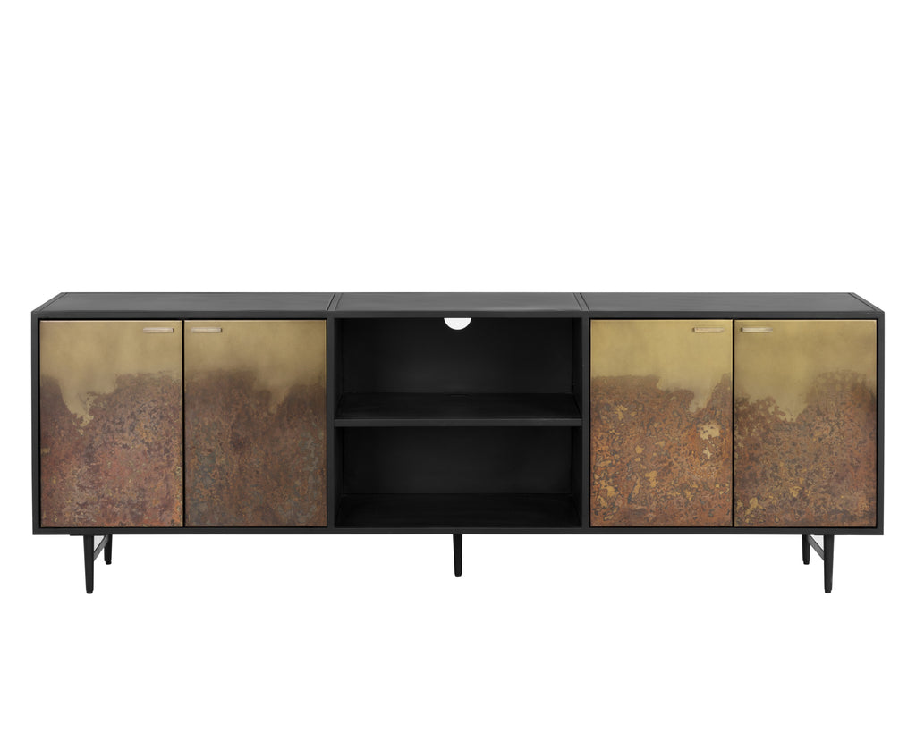 Auburn Media Console And Cabinet | Sunpan Furniture - 110236