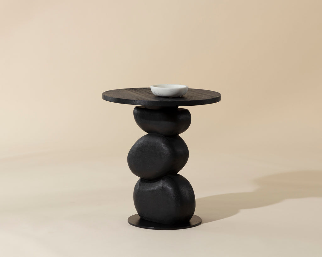 Paplo End Table - Black | Sunpan Furniture - 111732