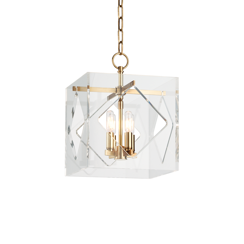 Travis Lantern | Hudson Valley Lighting - 5912-AGB