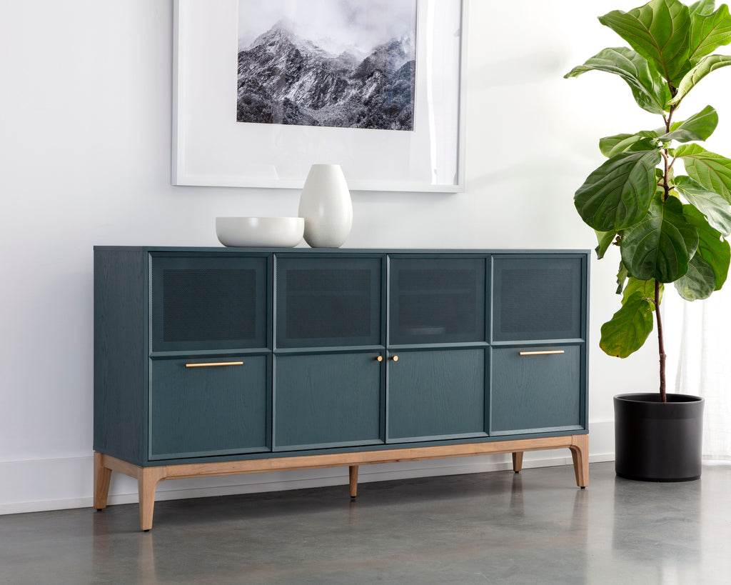 Rivero Sideboard - Teal | Sunpan Furniture - 110750