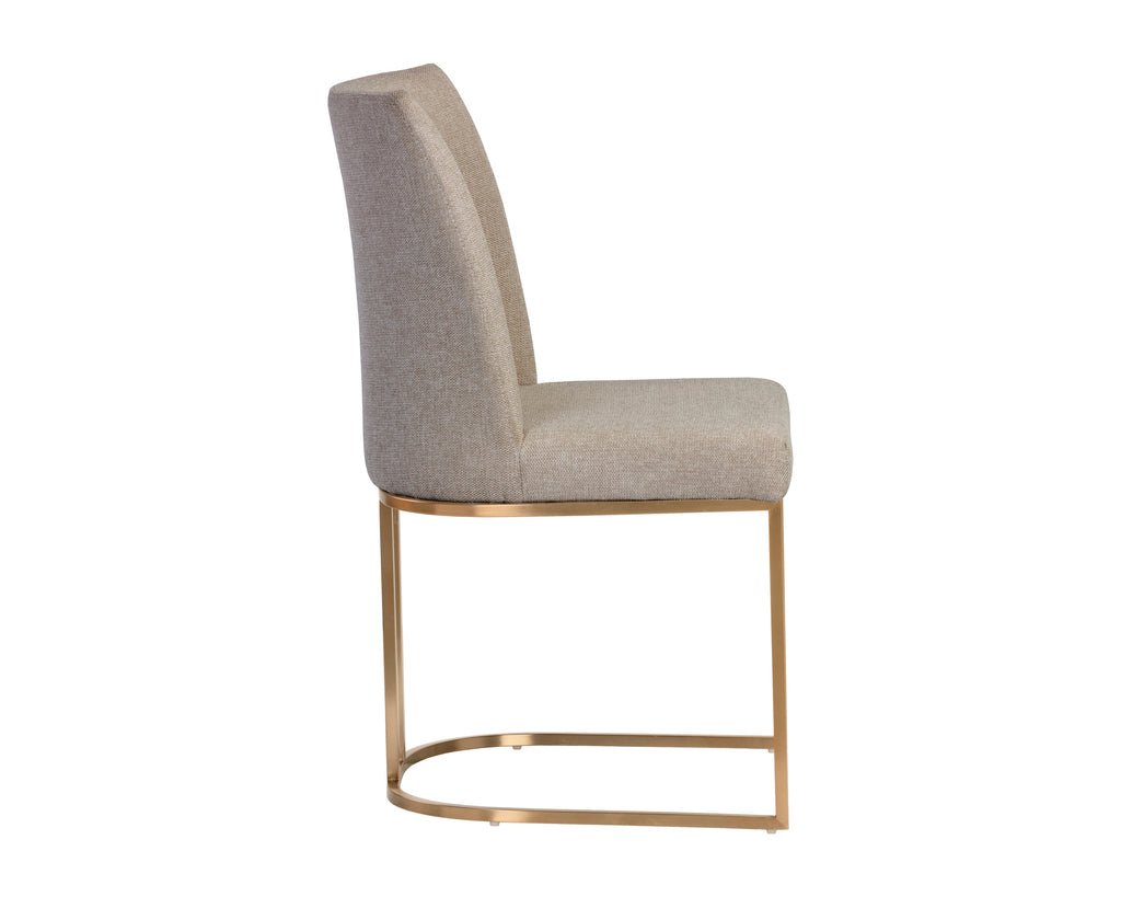 Rayla Dining Chair - Belfast Oyster Shell | Sunpan Furniture - 106728