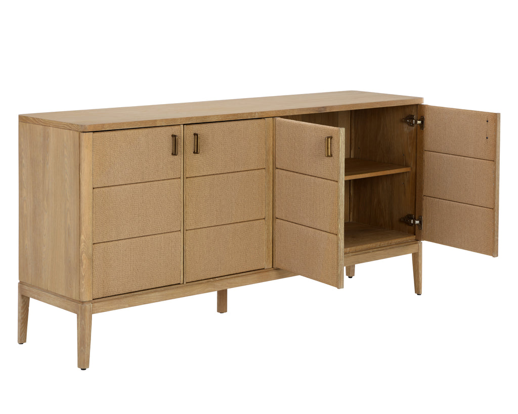 Etienne Sideboard - Rustic Oak | Sunpan Furniture - 110122