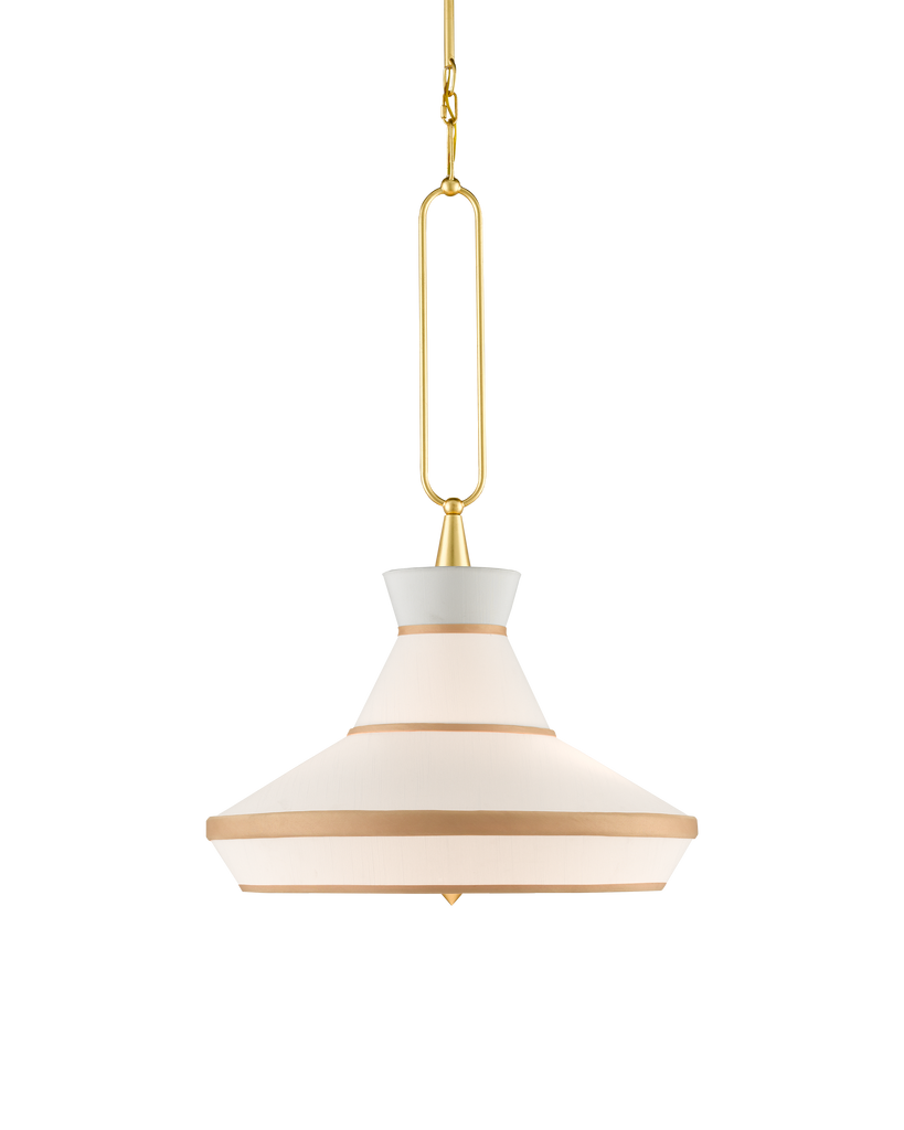 Currey & Co Perth Gold & White Pendant | 9000-0770