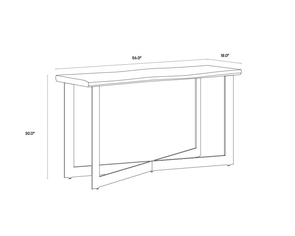 Marley Console Table | Sunpan Furniture - 102271