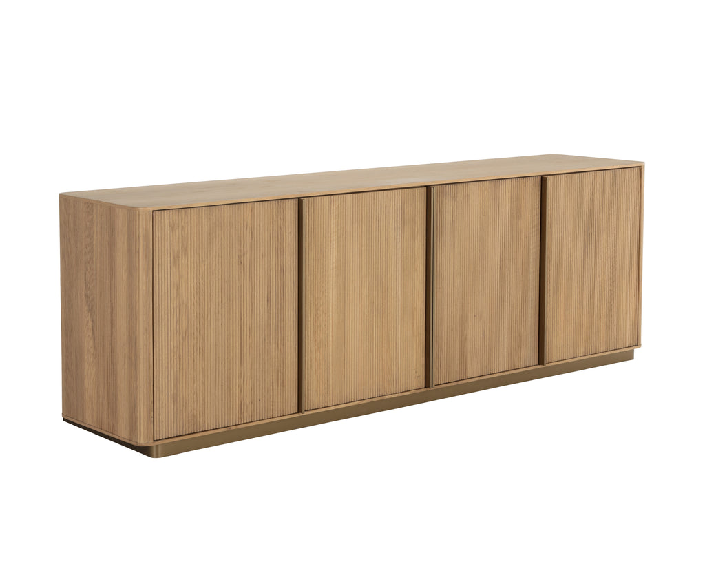 Kalla Sideboard - Rustic Oak | Sunpan Furniture - 110771