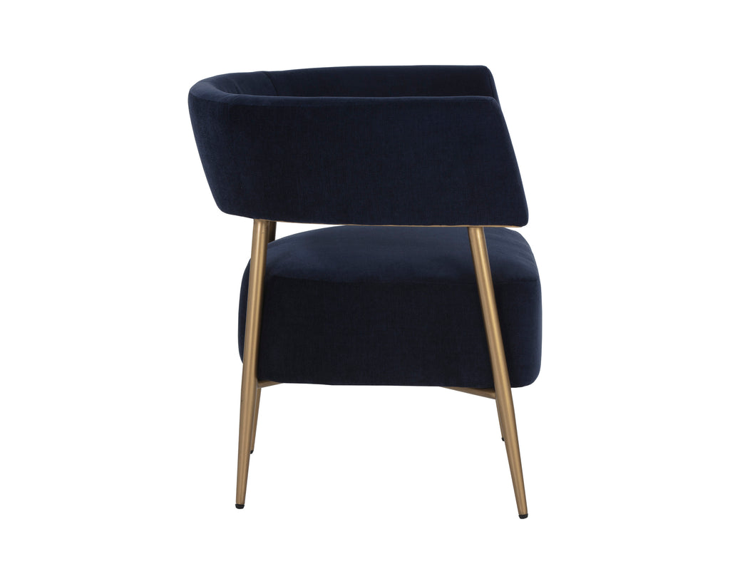 Maestro Lounge Chair - Danny Navy | Sunpan Furniture - 106844