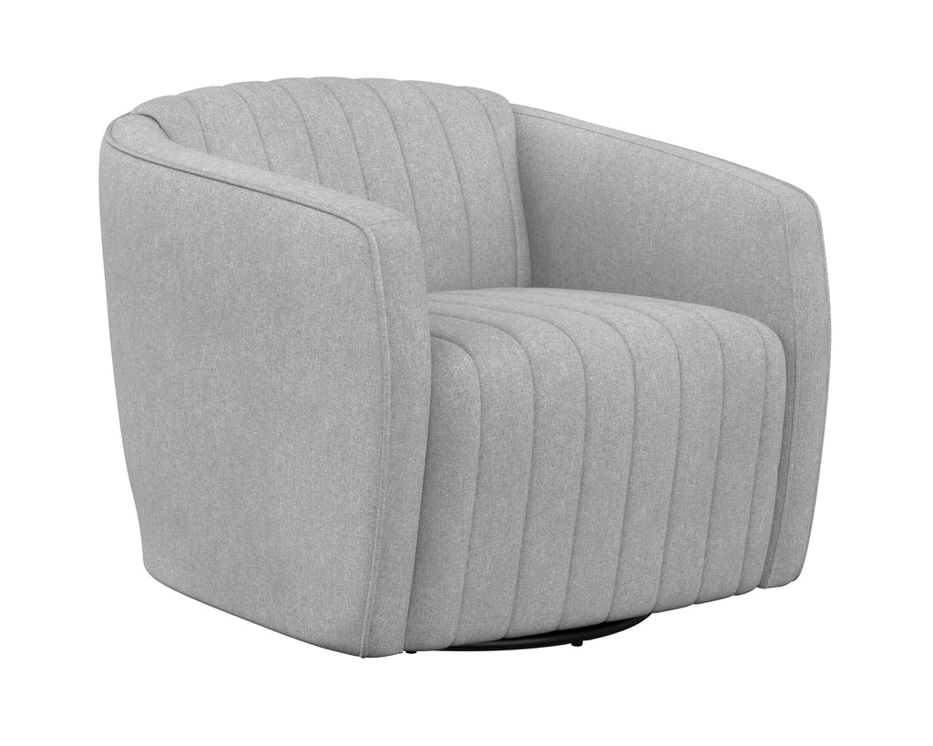 Garrison Swivel Lounge Chair - Liv Dove | Sunpan Furniture - 111321