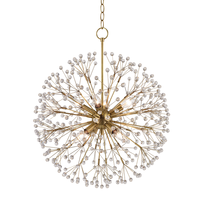 Dunkirk Chandelier | Hudson Valley Lighting - 6020-AGB