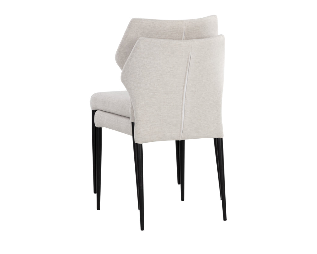 James Stackable Dining Chair - City Beige | Sunpan Furniture - 107682